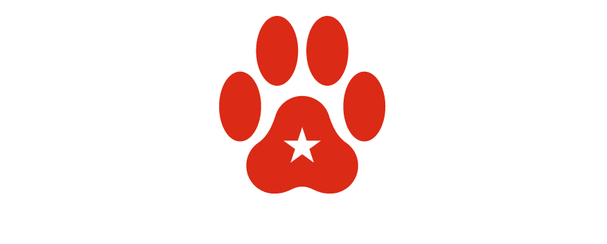 An orange paw is shown on the International Pet Services logo.